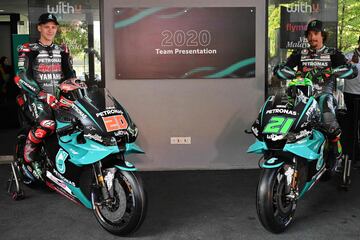 Modelo: Petronas Yamaha SRT 2020 | Pilotos: Fabio Quartararo y Franco Morbidelli 