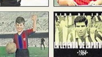 <b>HUMOR. </b>1. Joaquín cantó para 'Maracaná 05'; 2. Carlos Latre encarnó a Torrente; 3. Fotografía de Tomás Guash vestido de azulgrana; 4. Segundo capítulo de 'La vida de Luis'.