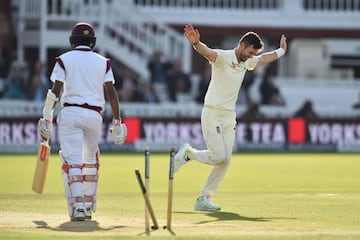 Anderson celebrates