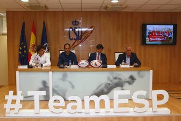 Pablo Feijoo: "Hay que vertebrar y estructurar el rugby 7 espa?ol"