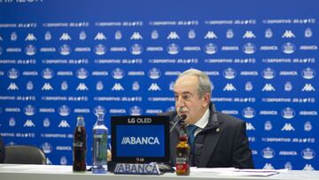 Antonio Couceiro trat&oacute; la actualidad del Depor y la renovaci&oacute;n de Noel.