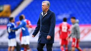 Ancelotti: "Pickford is really sad about Van Dijk's injury"