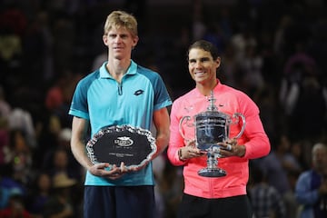 Nadal won a third US Open in September when he defeated Kevin Anderson 6-3, 6-3, 6-4.