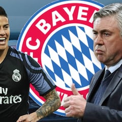 James y Ancelotti: una historia de amor que continúa en Múnich