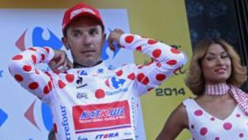 Purito Rodríguez recupera el maillot de la montaña