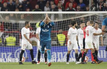 3-2. Sergio Ramos tras marcar el segundo gol de penalti.