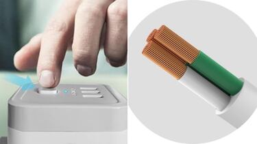 Adis a los cables enredados con esta regleta de cubo con USB