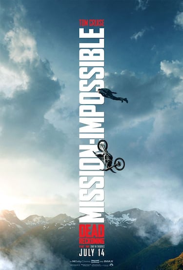 Tom Cruise defies gravity in Mission Impossible: Dead Reckoning Part 1 First Poster