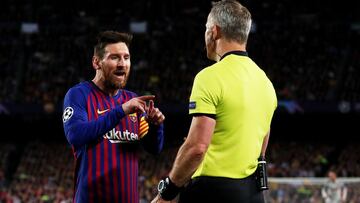 Kuipers, a Messi: "Muestra respeto, siempre haces lo mismo"