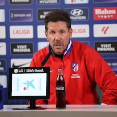 Simeone le responde a Zamorano