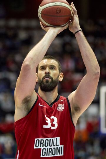 Marc Gasol debuta en la décima jornada de la Liga LEB Oro.