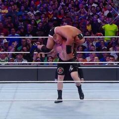 Brock Lesnar se venga de Goldberg en Wrestlemania 33