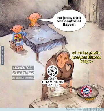 Los mejores memes de la jornada Champions