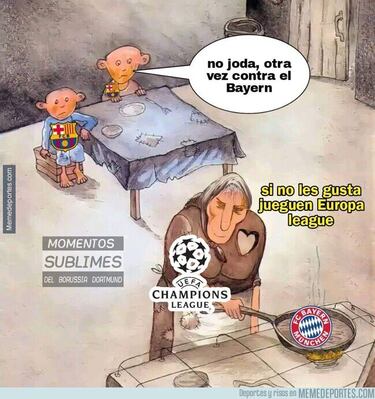 Los mejores memes de la jornada Champions