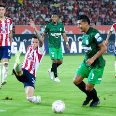 Junior y Nacional, de más a menos: empate en el Metropolitano