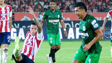 Junior - Nacional en la Liga BetPlay