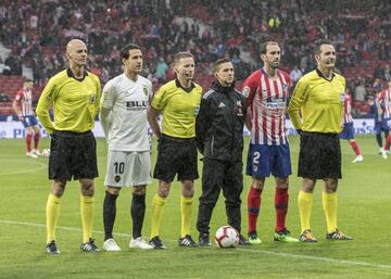 Atl¨¦tico de Madrid-Valencia en im¨¢genes