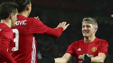 El curioso mensaje de Schweinsteiger para recibir a Ibra