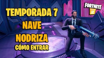 &iquest;C&oacute;mo entrar en la nave nodriza en Fortnite Temporada 7?