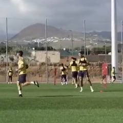 Las Palmas ya prepara el crucial choque ante el Betis