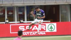 Scepovic, celebrando su gol ante Las Palmas.