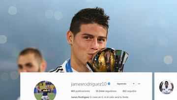 James sigue dando pistas sobre su marcha del Real Madrid