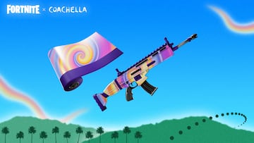 fortnite coachella 2023 evento nuevas skins isla creativa misiones premios gratis