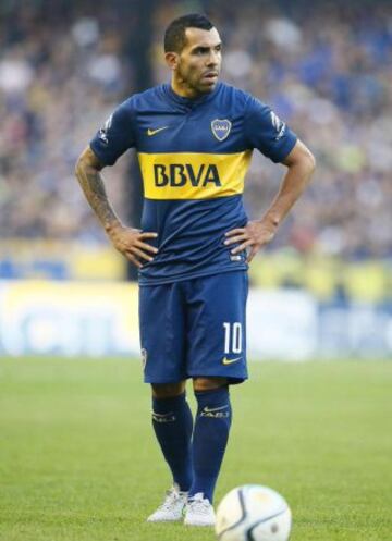 Carlos Tévez: Es quizás la máxima figura de la Copa Libertadores. El delantero de Boca Juniors está llamado a llevar a los Xeneizes a lo más alto.