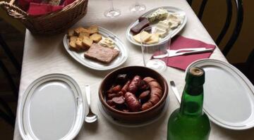 Paladea la conjunci¨®n de sabores de Asturias en el Mirador de Miranda.