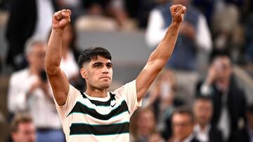 Resumen del partido entre Alcaraz vs. Marozsan, jornada 2 de Roland Garros