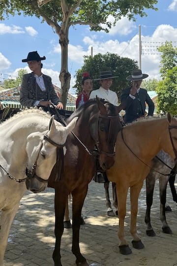 As¨ª disfrutan los famosos de la Feria de Abril