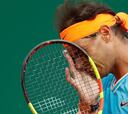 Fognini sorprende a un irreconocible Nadal en Montecarlo