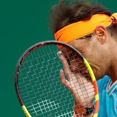 Fognini sorprende a un irreconocible Nadal en Montecarlo
