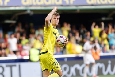 Sorprendente final de temporada el que está protagonizando el delantero del Villarreal. El noruego la marcó cuatro goles al Real Madrid y se sitúa líder de la clasificación de goleadores, con 23 tantos.