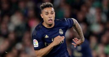 Mariano, durante el partido entre el Betis y el Real Madrid del pasado domingo.