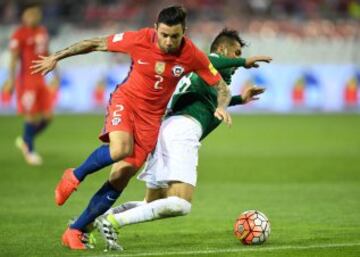 Chile vs. Bolivia en imágenes