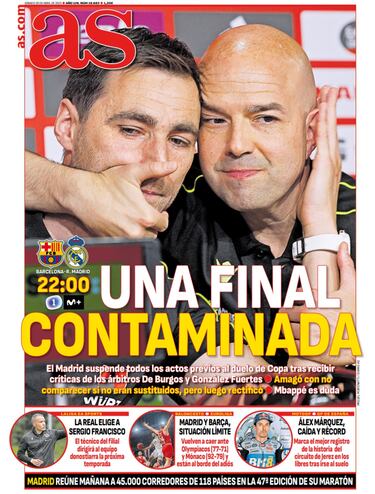 Las portadas de AS de abril
