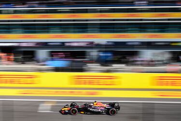 Max Verstappen durante el Gran Premio de Italia de Fórmula 1.