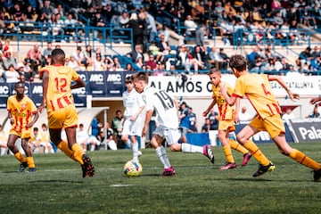 El Real Madrid doblegó al Girona en categoría Sub-12 A.