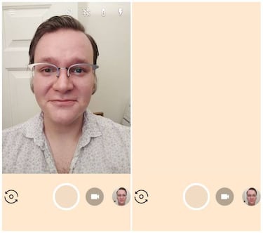 Por fin Google añade un flash para selfies a la cámara de tu smartphone