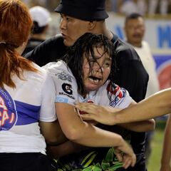 Impactantes imágenes de la estampida en El Salvador