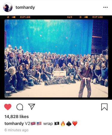 Venom 2 concluye su rodaje: cara a cara con Carnage en octubre