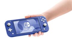 Así es Nintendo Switch Lite azul, nuevo color de la gama; lanzamiento en mayo