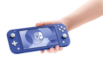 Así es Nintendo Switch Lite azul, nuevo color de la gama; lanzamiento en mayo