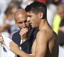 Zidane habló con Morata para convencerle de que no se vaya