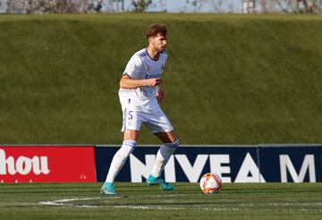 Pablo Ramón, la pasada temporada con el Castilla.