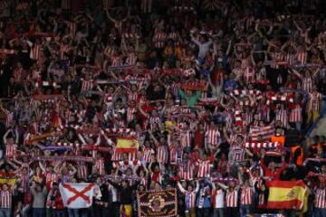 Las imágenes del Chelsea-Atlético de Madrid