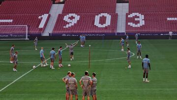 Entrenamiento Atlético de Madrid