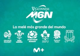 Ni cables ni permanencia: Movistar Plus+ ofrece el Seis Naciones de rugby al completo y en exclusiva por menos de 10 euros