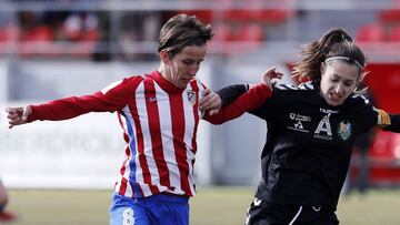 Sonia Berm&uacute;dez ante el Zaragoza. 